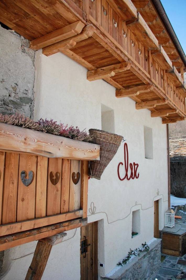 Chambre d’hôte pour 3 personnes, avec Jardin et Vue à Région de Valtournenche