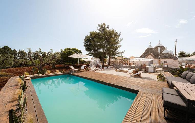 Villa pour 6 personnes, avec jardin ainsi que piscine et vue