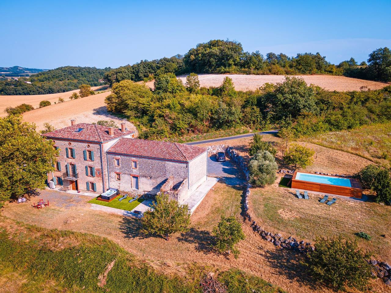Casa Lounell: Pool, Spa, Sauna & Spielzimmer – 4-Sterne-Ferienhaus im Tarn in Graulhet, Castres und Umgebung