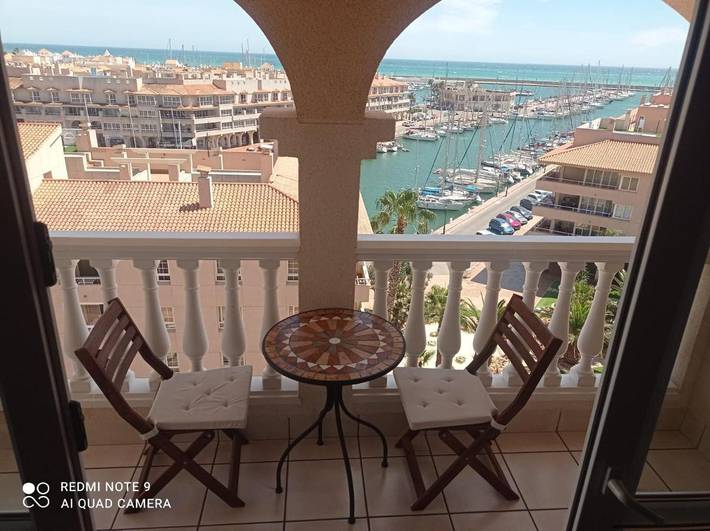 Ferienwohnung für 4 Personen, mit Balkon und Pool sowie Ausblick - 1