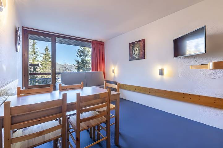 Gîte pour 5 personnes, avec balcon dans Arc 1800 - 3