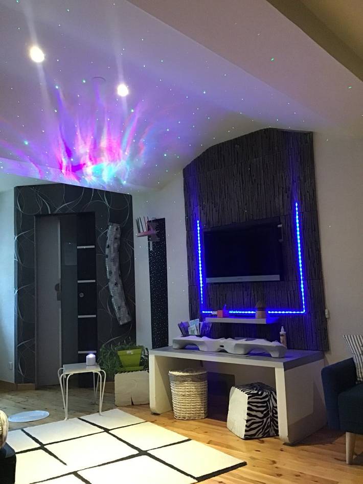 Gîte pour 6 personnes, avec terrasse à Treffort-Cuisiat