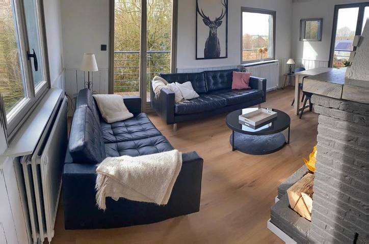 Location de vacances pour 6 personnes, avec sauna ainsi que terrasse et jacuzzi à Wéris