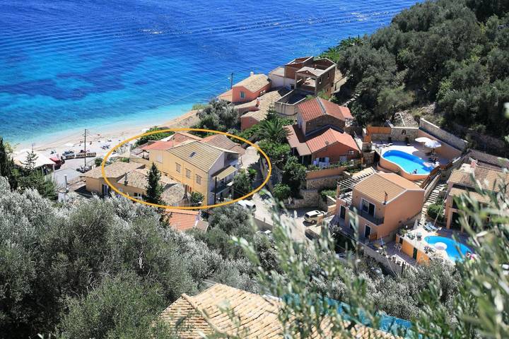 Ferienwohnung für 3 Personen, mit Balkon und Terrasse in Griechische Inseln