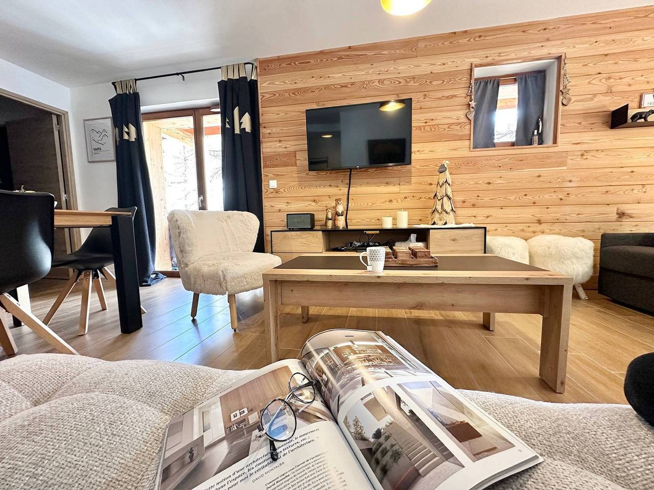 Apartamento entero, Vars - Apartamento amplio para 8, 2 camas dobles in Vars, Briançon region