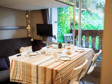 Gîte pour 3 personnes, avec vue et balcon à Porté-Puymorens