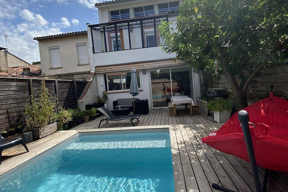 Toulousaine 6 couchages  piscine in Bonnefoy-Roseraie-Gramont, Toulouse