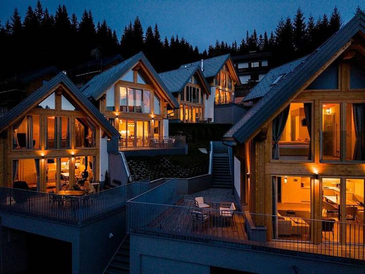 Chalet für 6 Personen, mit Sauna und Terrasse - 1