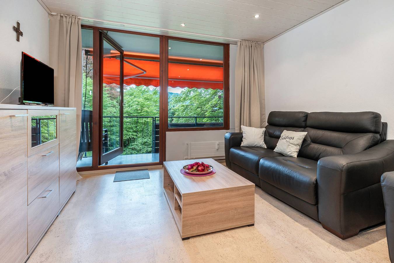 Ganze Wohnung, Ferienwohnung '21' mit Gemeinschaftsgarten und Wi-Fi in Bad Herrenalb, Nordschwarzwald