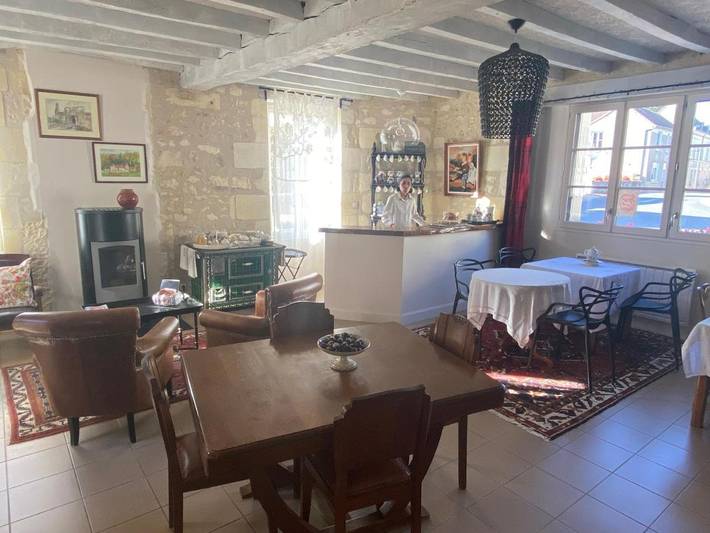 Location de vacances pour 2 personnes, avec vue et jardin, animaux acceptés à Le Petit-Pressigny - 4