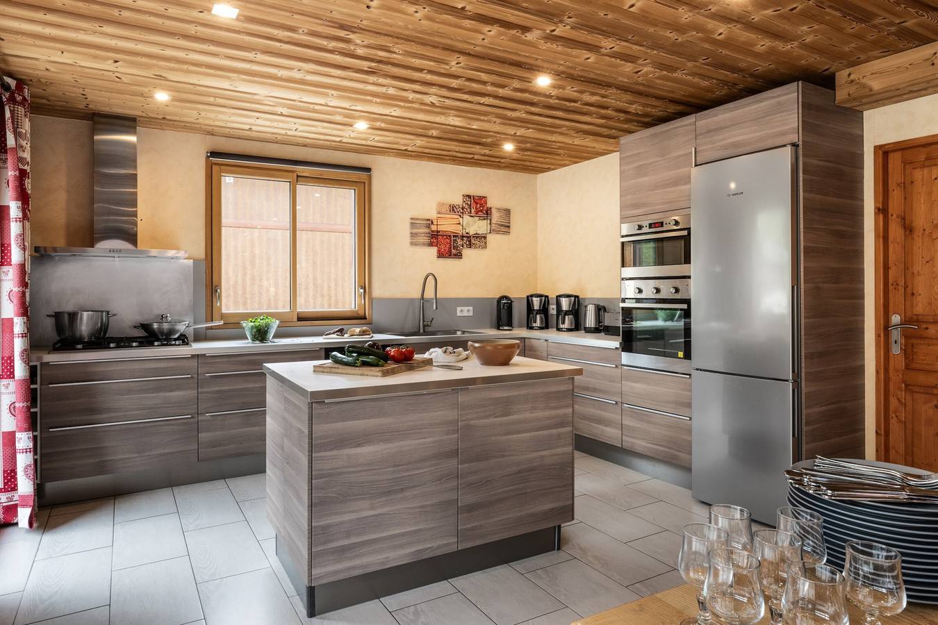 Chalet 'Snow Mountain' met uitzicht op de bergen, balkon en Wi-Fi in Saint-Martin-de-Belleville, Massif de la Vanoise