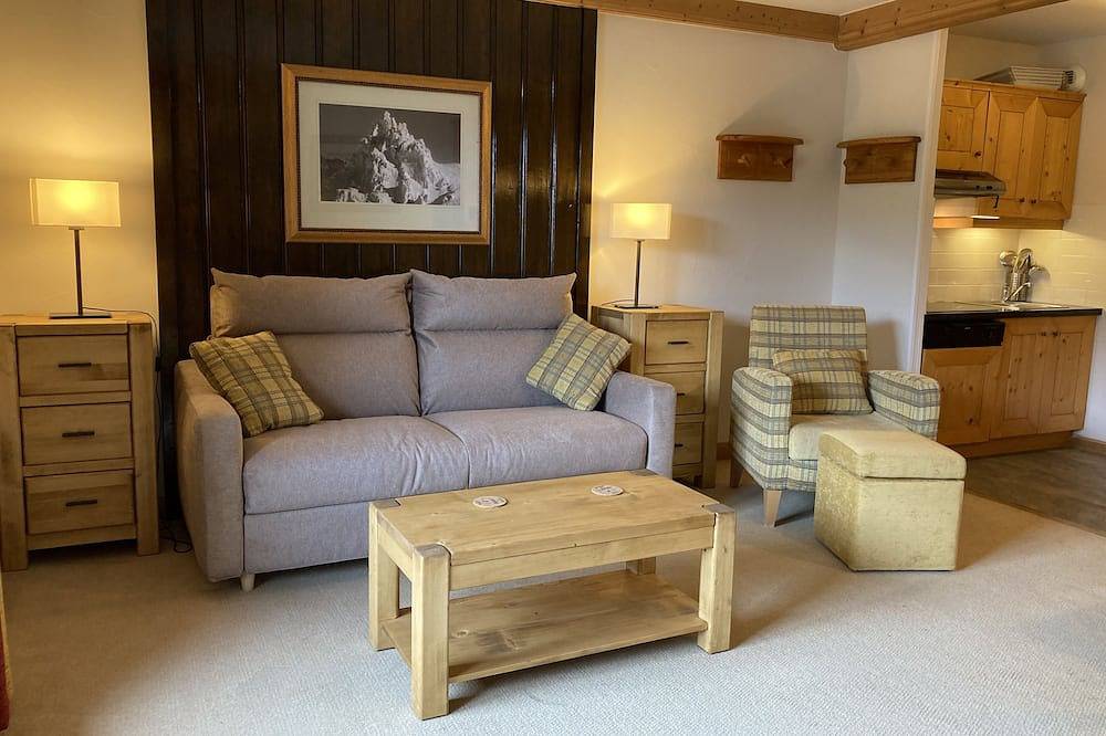 Geheel appartement, Arc 1950, 42m2, 1Br, kijkt uit over de \"jardin de neige\"; jongste skischool voor kinderen in Arc 1950, Bourg-Saint-Maurice