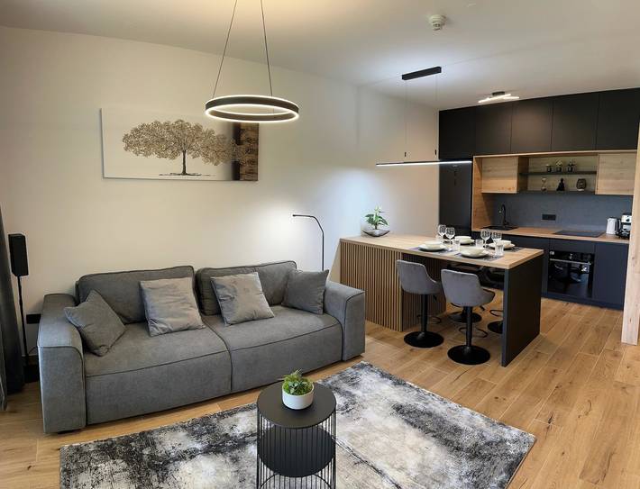 Apartament wakacyjny dla 4 osób, z balkon/ taras i sauna w Bovec