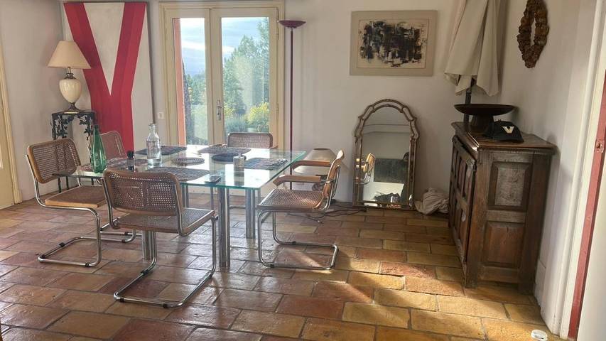 Villa pour 8 personnes, avec piscine ainsi que vue et jardin, animaux acceptés à Roussillon - 2