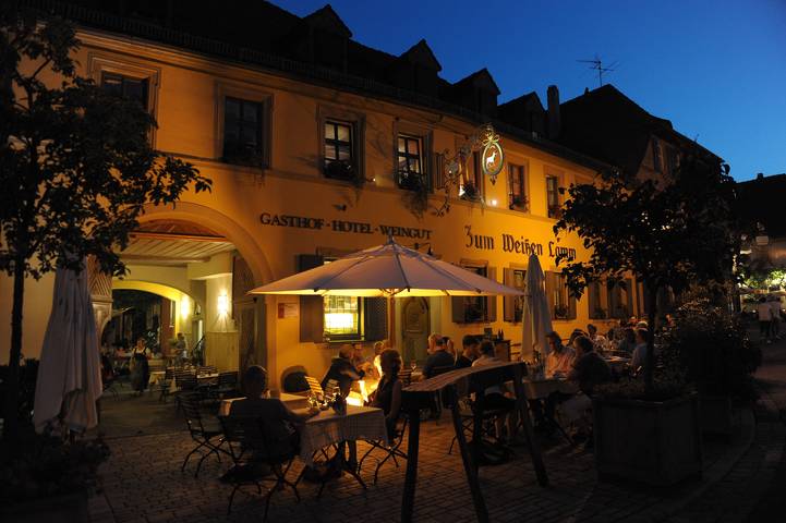 Gasthof zum Weißen Lamm - Klassik -Sonnenhang in Sommerach, Fränkisches Weinland