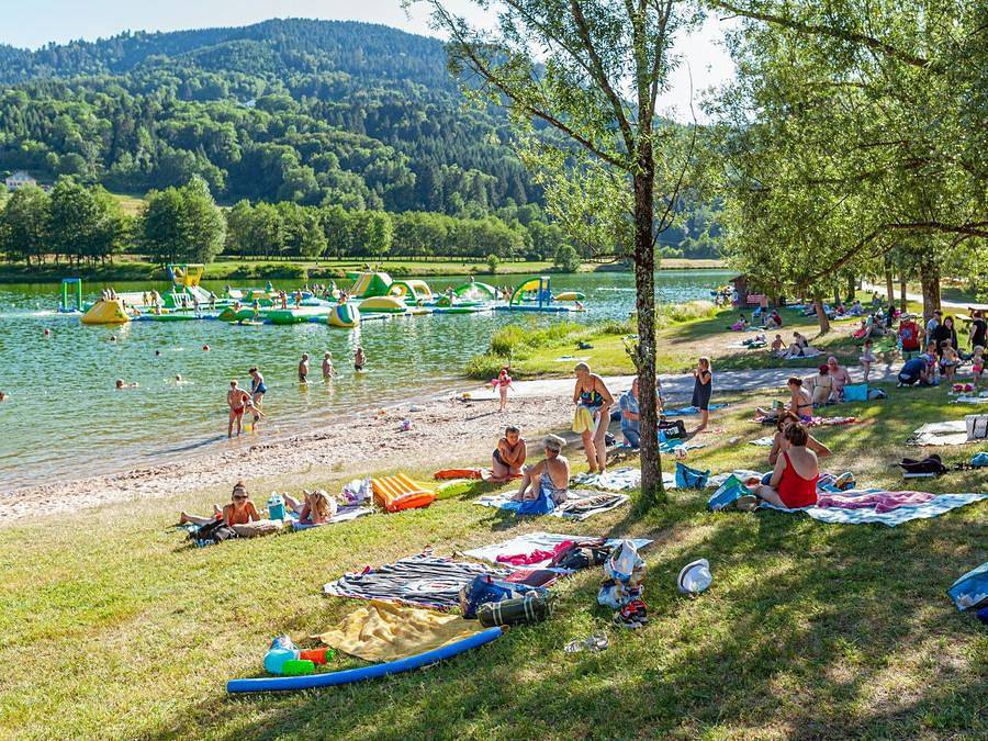 La Régie du Lac de la Moselotte. - Bungalow 4 personas - sin instalaciones sanitarias in Saulxures-sur-Moselotte, Parque natural regional de los Ballons des Vosges