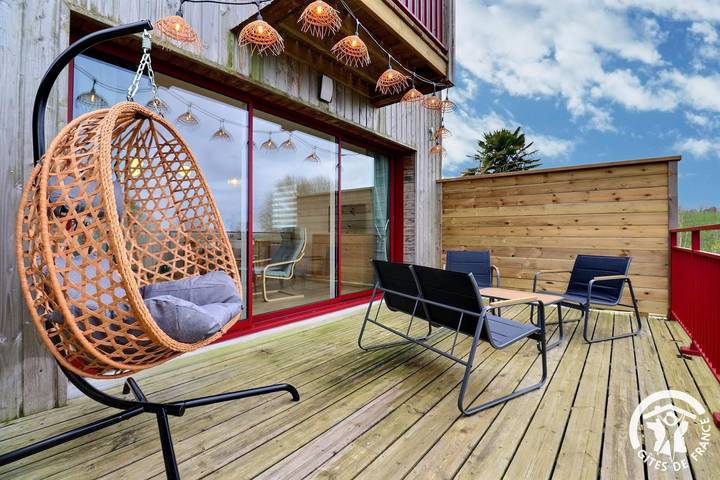 Gîte für 4 Personen, mit Terrasse