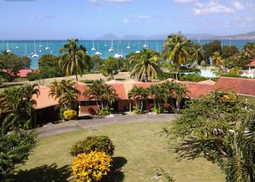 Gîte pour 4 personnes, avec terrasse à Sainte-Anne (Martinique)