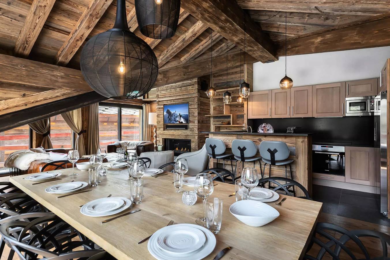 Chalets for 10 People in Val-d'Isère, Vanoise National Park