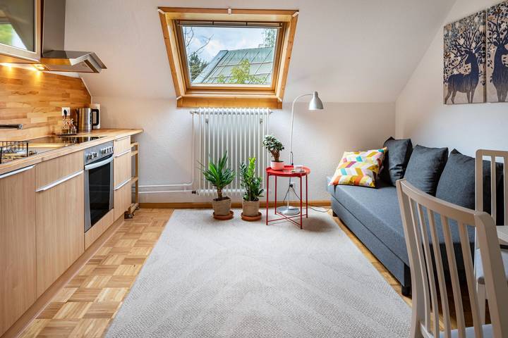 Hel lägenhet, Apartment 'Auszeit Im Waldhaus' with Mountain View, Shared Garden and Wi-Fi in Biederbach, Südschwarzwald
