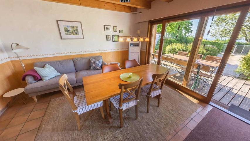 Ferienhaus für 6 Personen, mit Balkon und Terrasse sowie Garten und Seeblick in Obersee (Bodensee) - 3