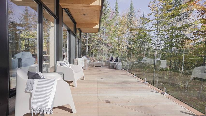 Chalet für 8 Personen, mit Balkon und Garten - 1