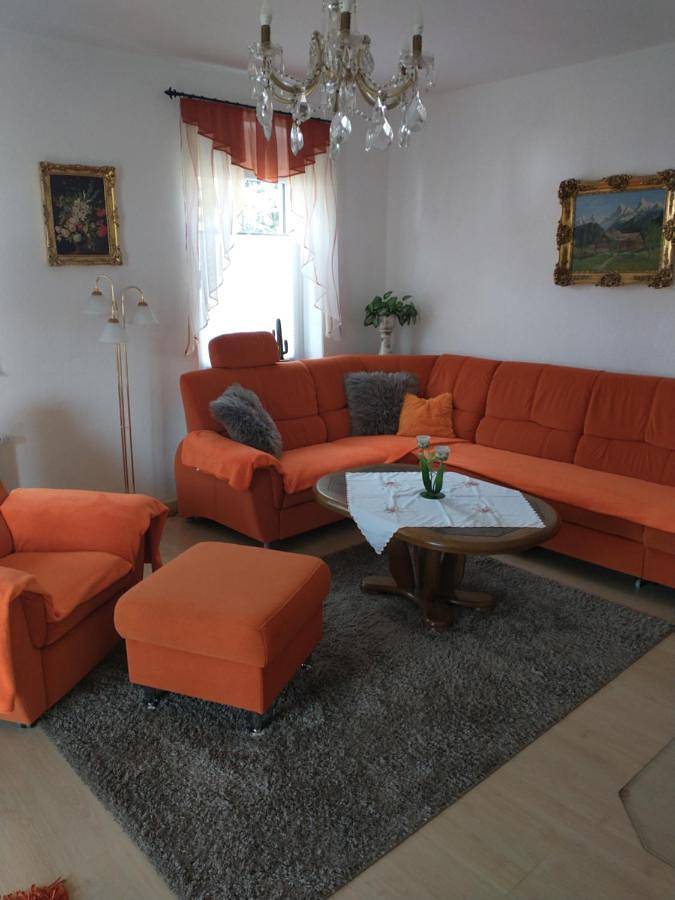 Ferienwohnung für 2 Personen, mit Terrasse und Garten sowie Ausblick in Gelenau (Erzgebirge) - 4