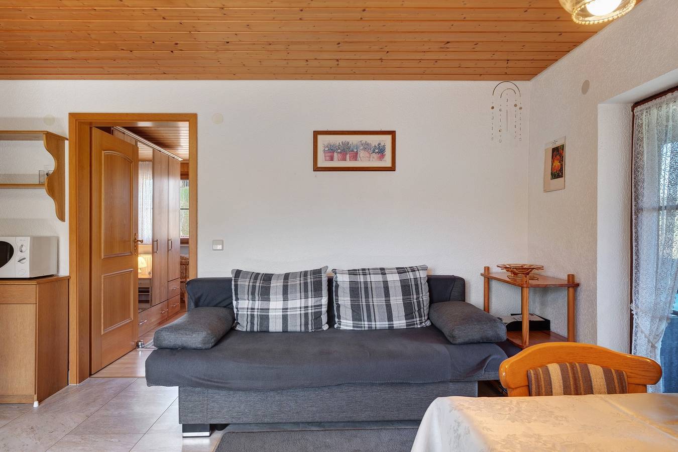 Ganze Wohnung, Ferienwohnung 'Armbruster' mit Gemeinschaftsterrasse, Gemeinschaftsgarten und Wi-Fi in St. Georgen, Mittlerer Schwarzwald