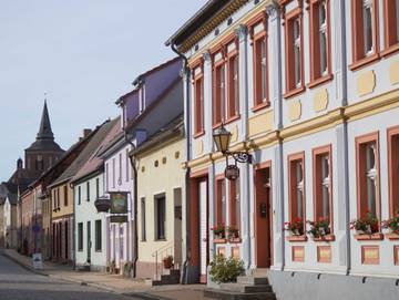 Ferienwohnung für 4 Personen, mit Garten und Sauna, mit Haustier in Lassan