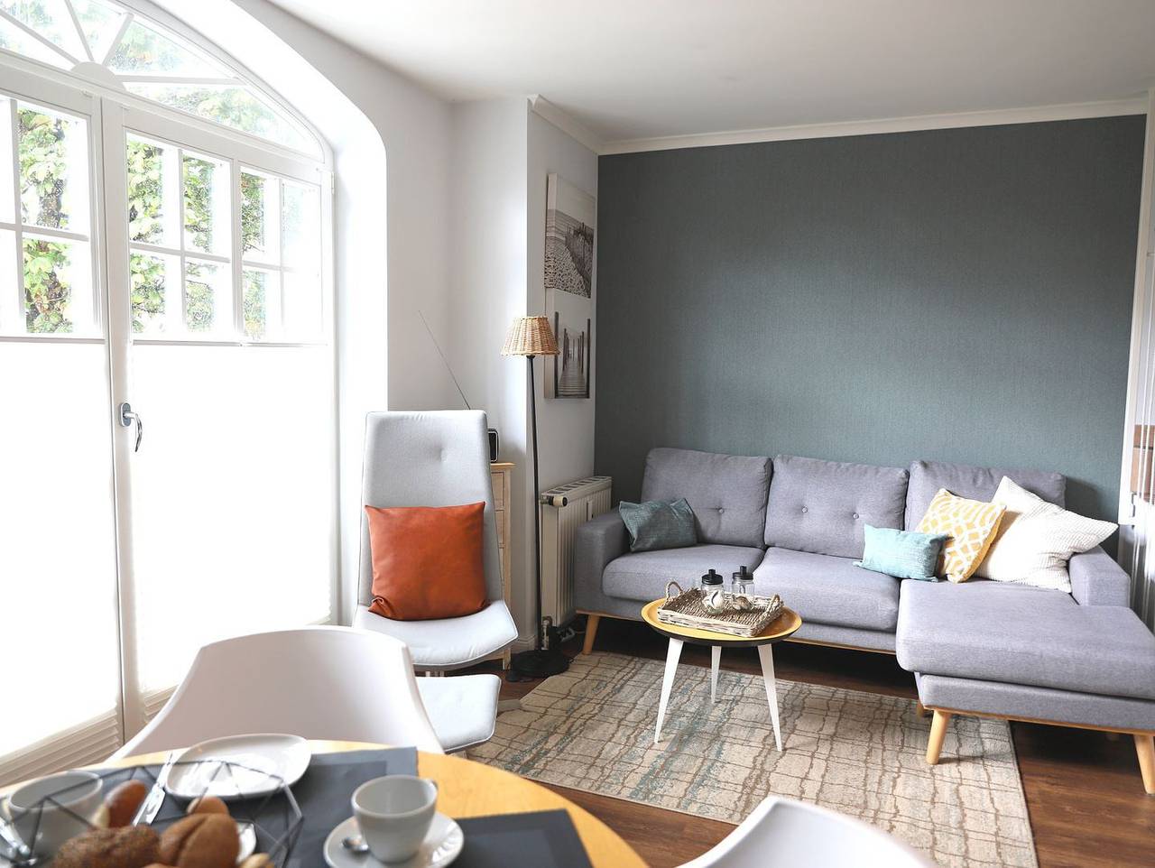 Ganze Wohnung, Moderne 3-Zimmerwohnung mit Süd-Terrasse und Strandkorb in Westerland in Westerland, Sylt (Gemeinde)