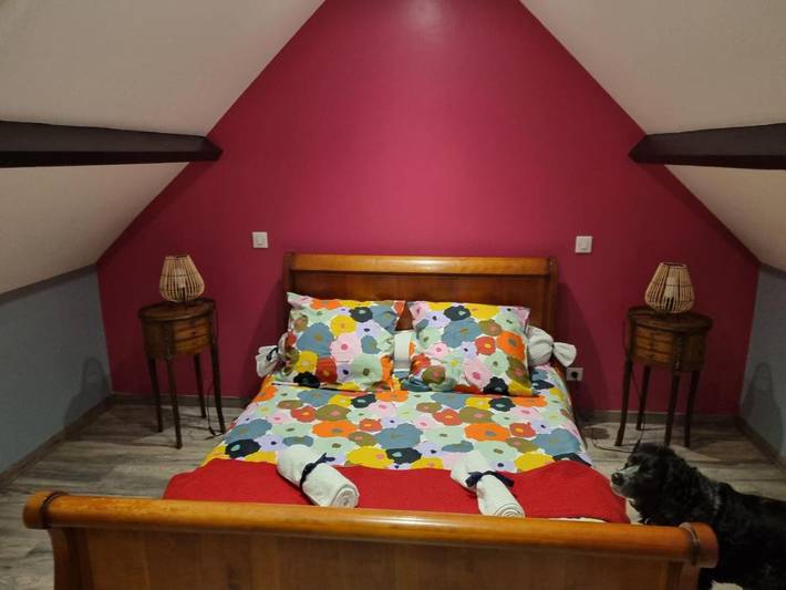 Gîte pour 6 personnes, avec Balcon ainsi que Terrasse et Jardin dans Bucquoy