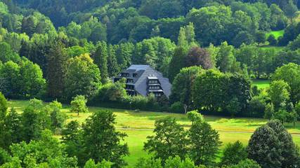 Ferienwohnung für 2 Personen, mit Terrasse und Garten sowie Sauna in Bad Orb
