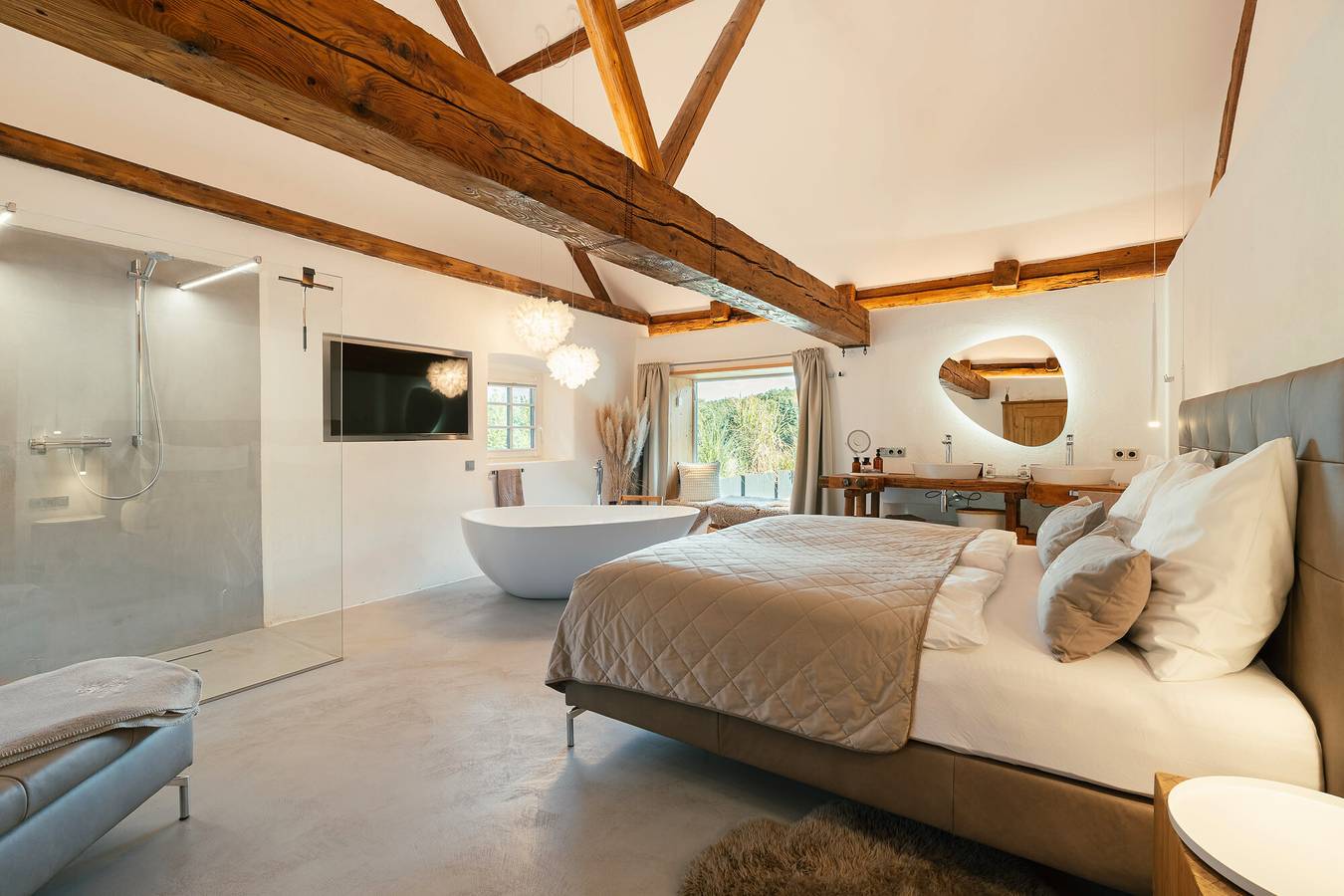 Chalet 'Weidehaus De Luxe' mit Bergblick, privater Terrasse und Wlan in Kaumberg, Wienerwald