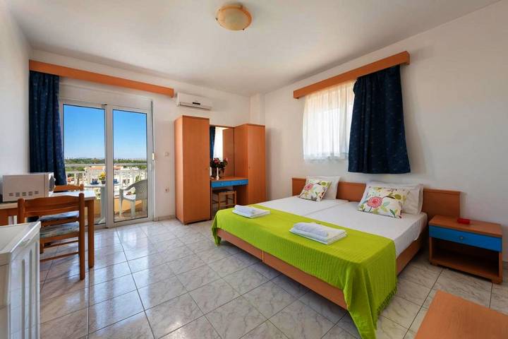 Vakantiewoning voor 2 personen, met uitzicht en tuin in Rhodos Stad