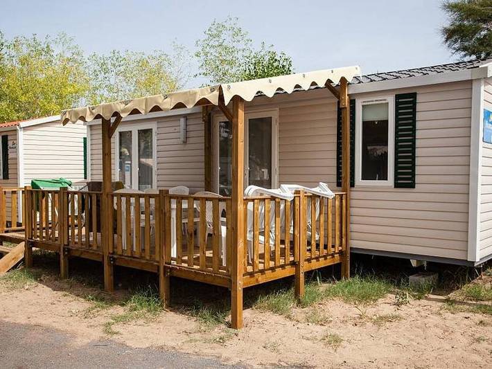 Camping pour 6 personnes, avec Bassin pour enfant à Torreilles - 2