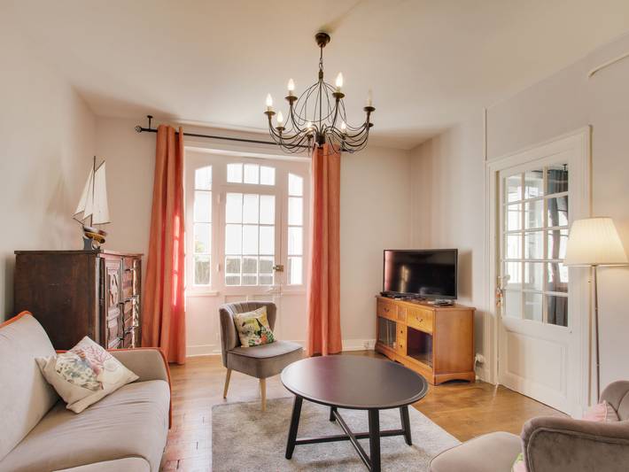 Location de vacances pour 4 personnes, avec Jardin dans Plage du Prieuré