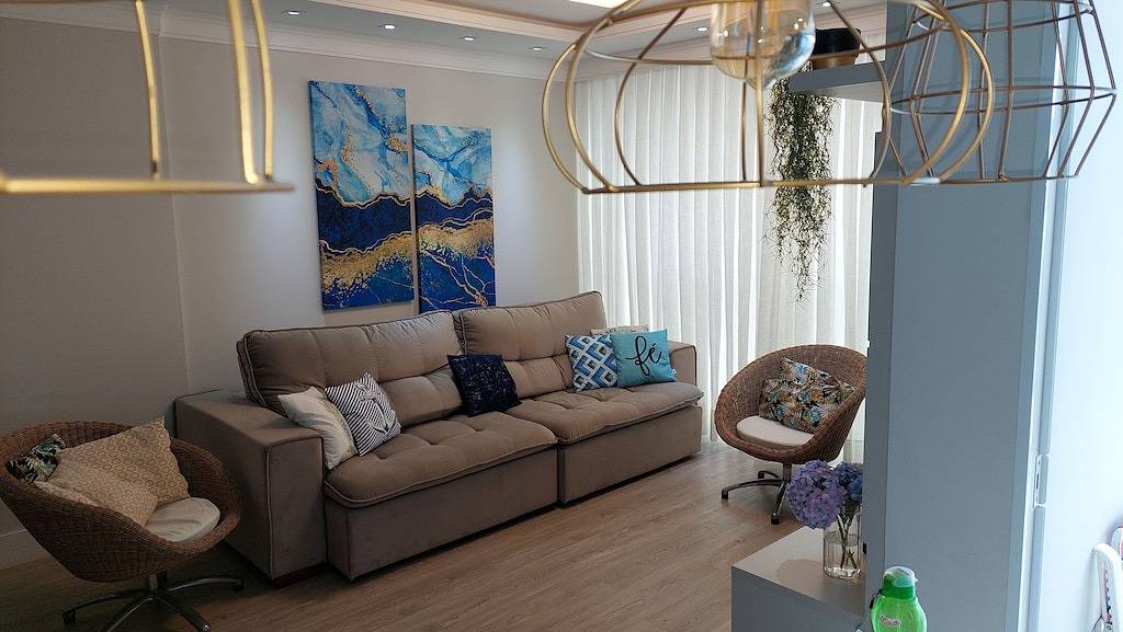 Ganze Wohnung, Apartamento Novo! 3 Suítes E 2 Garagens, Com Fino Acabamento in Meia Praia (Santa Catarina), Itapema