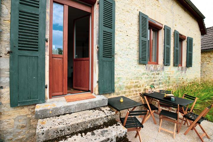 Gîte pour 6 personnes, avec jardin
