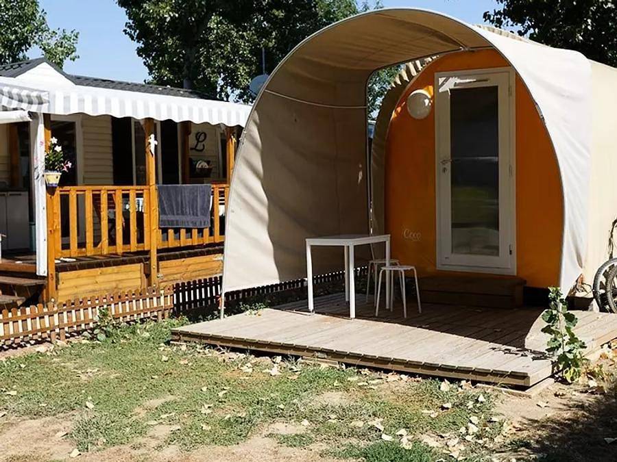 Camping l'Atlantique - Zelt 2 personen - Coco Sweet 2 Personen (ohne Sanitäranlagen) in Angles, Vendée