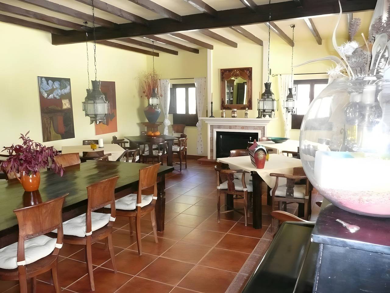 Casa de Campo 'Cortijo Puertoelperal' com Vista para a Montanha, Wi-Fi e Ar Condicionado in Almogía, Málaga Provincia