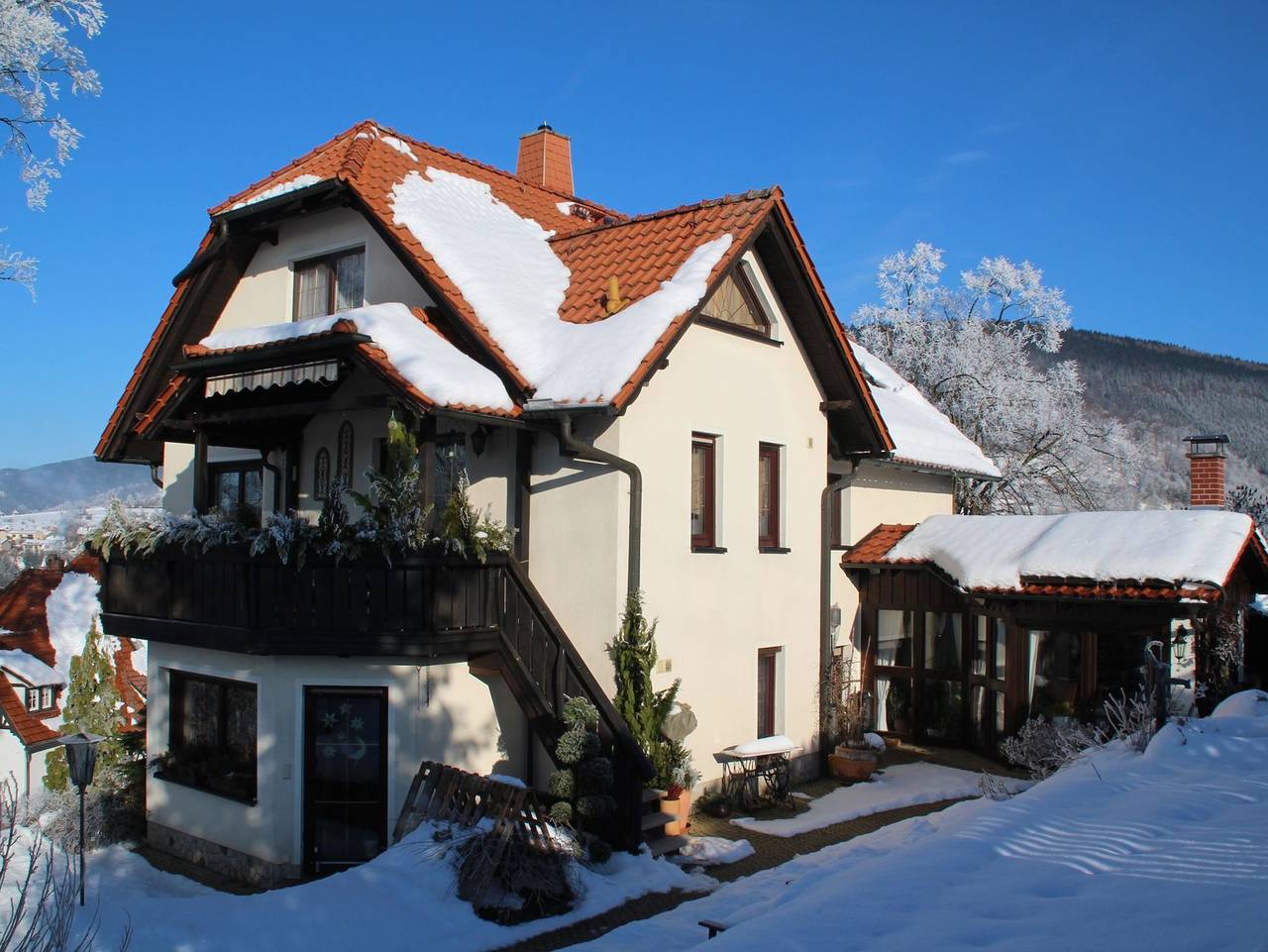 Ganze Ferienwohnung, Ferienwohnung Panorama - Ferienwohnung in Frankenblick, Frankenwald