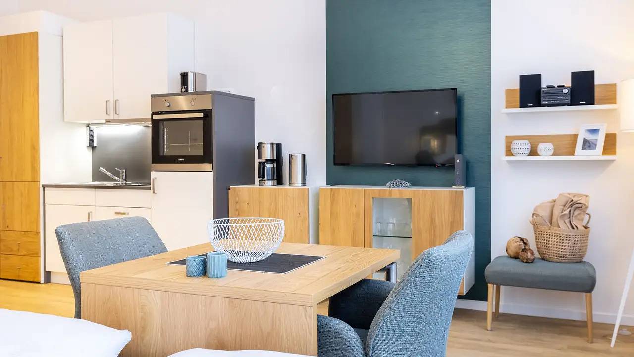 Ganze Ferienwohnung, Ferienwohnung für 2 Personen (32 m²) in Wismar in Wismar, Nordwestmecklenburg (Wismar und Umgebung)