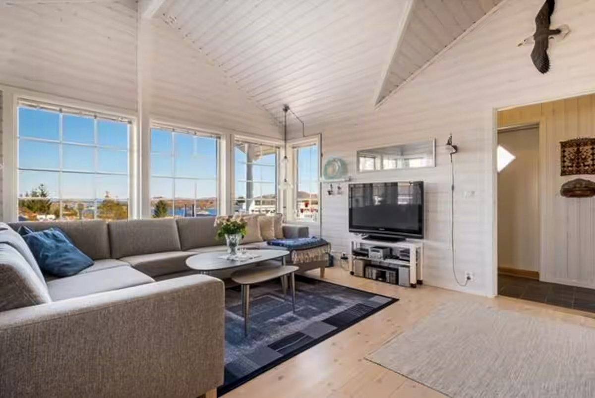 Chalet con vista sull'arcipelago di Hitra in Hitra