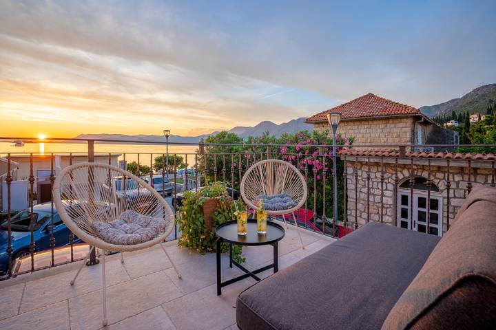 Holiday rental for 6 people, with ocean view in Cavtat