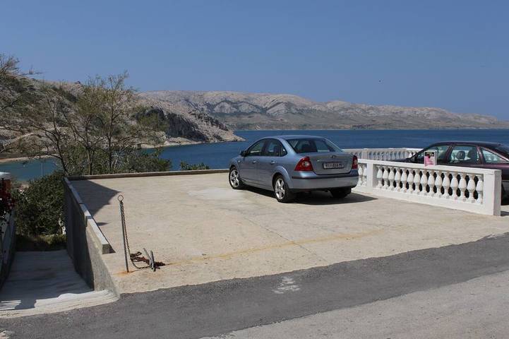 Appartement entier, Appartement d'une chambre avec la terrasse et la vue sur le mer Metajna, Pag in Metajna, Pag
