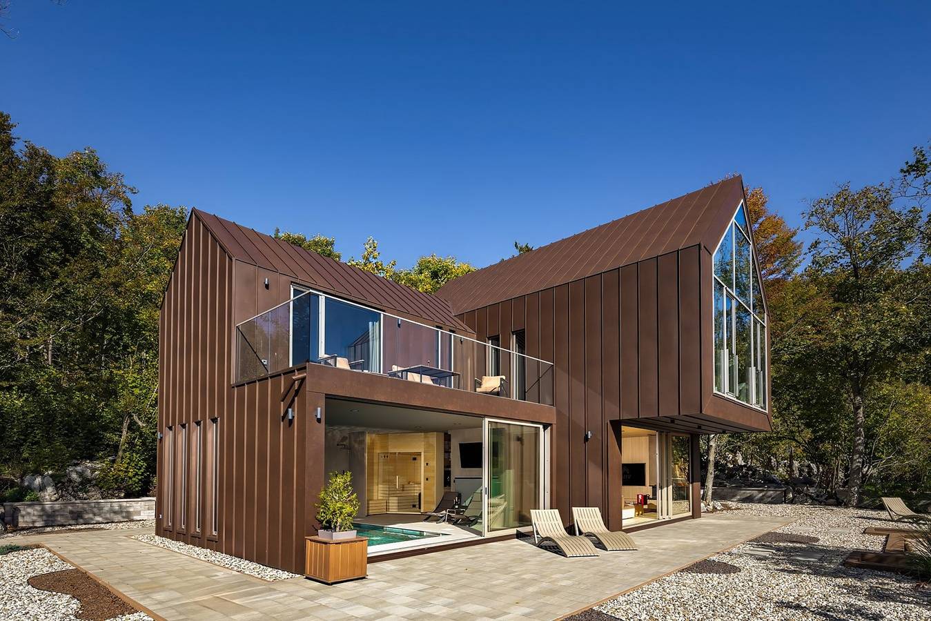 Villa Luiv Chalet mit beheiztem Innenpool in Mrkopalj, Primorje-Gorski Kotar