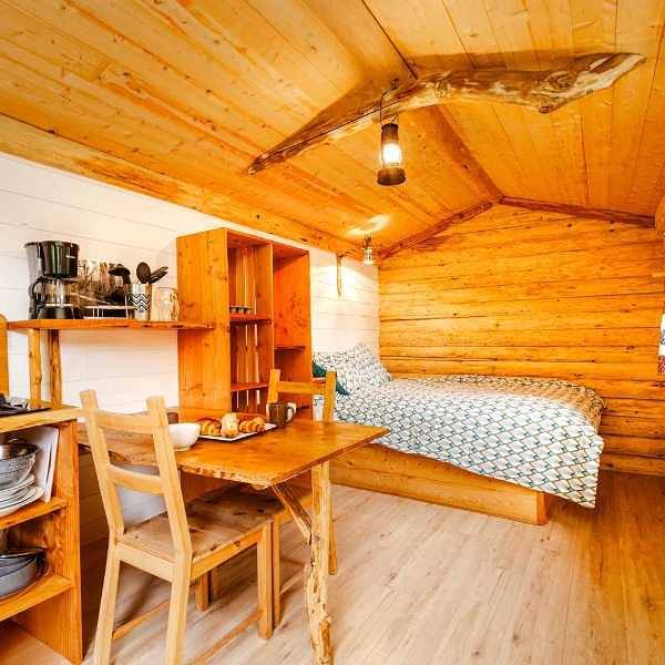 Cabane 3 étoiles - Piscine  - ccafeec in Huelgoat, Châteaulin und Umgebung