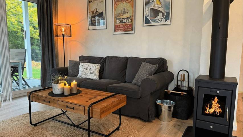 Ferienhaus für 4 Personen, mit Balkon und Garten in Grundhof