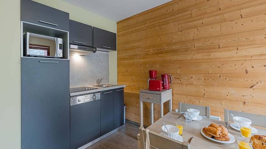 Apartamento para 8 personas, con balcón en Vaujany
