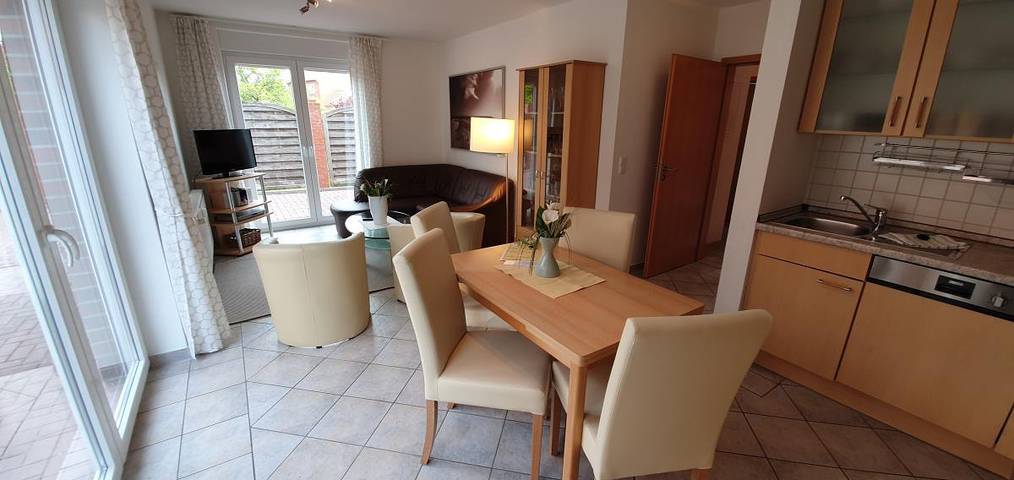 Ferienwohnung für 4 Personen, mit Terrasse auf Borkum - 2